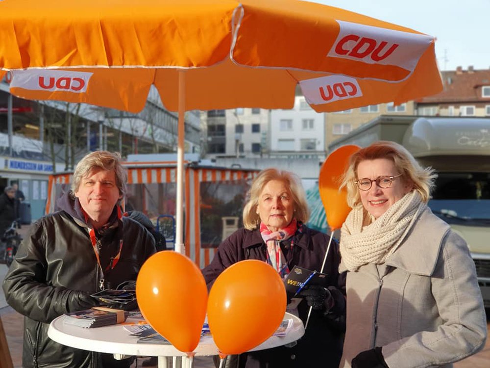 Infostand Birgit Stoever